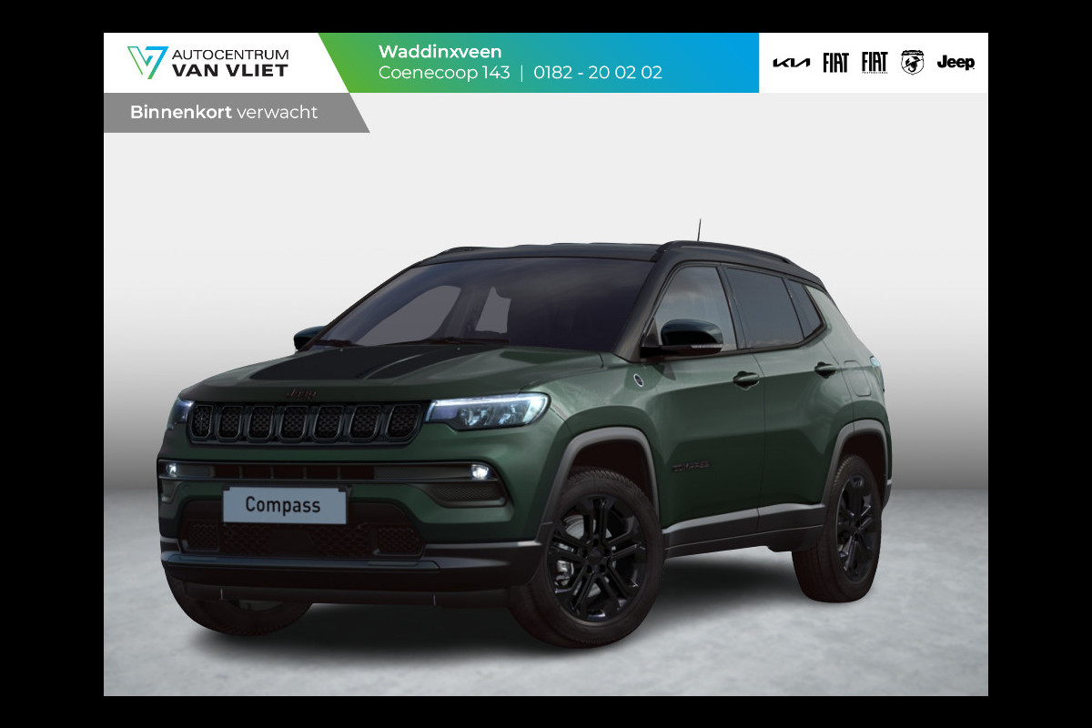 Jeep Compass 1.5T e-Hybrid North Star Schuif/Kanteldak | Winter Pack | Safety Pack