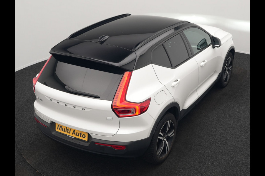 Volvo XC40 T5 Recharge R-Design PHEV 263pk Dealer O.H. | Adaptive Cruise | Camera | Lederen Sportstoelen Memory & Verwarmd | Apple Carplay | Stuur Verwarmd | 19"L.M | Virtual | Blis | Navigatie | DAB | Plug In Hybrid