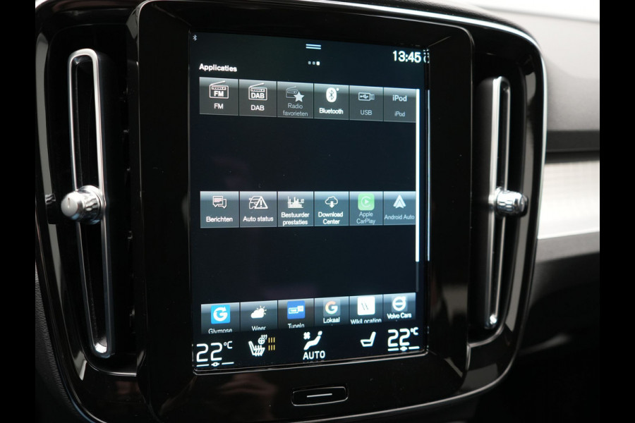 Volvo XC40 T5 Recharge R-Design PHEV 263pk Dealer O.H. | Adaptive Cruise | Camera | Lederen Sportstoelen Memory & Verwarmd | Apple Carplay | Stuur Verwarmd | 19"L.M | Virtual | Blis | Navigatie | DAB | Plug In Hybrid