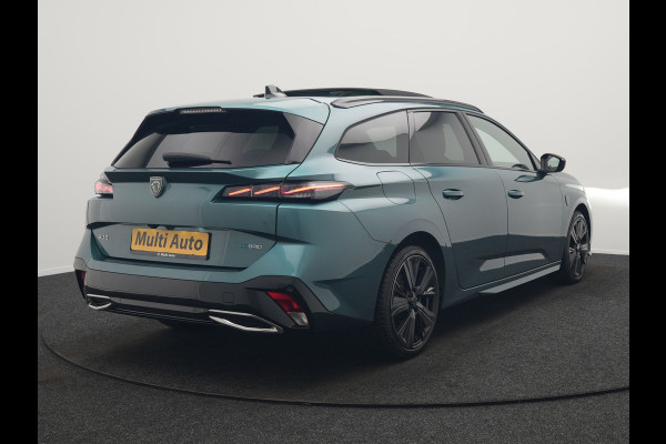 Peugeot 308 SW 1.6 GT Pack Business PHEV 225pk Dealer O.H. | Panodak | Adaptive Cruise | 360 Camera | Lederen Sportstoelen Massage & Memory | Focal Sound | Stoelen & Stuur Verwarmd | Sfeerverlichting | Apple Carplay | Keyless | Navigatie | DAB | Plug