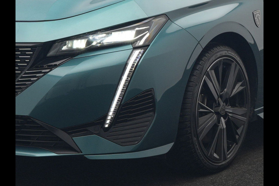 Peugeot 308 SW 1.6 GT Pack Business PHEV 225pk Dealer O.H. | Panodak | Adaptive Cruise | 360 Camera | Lederen Sportstoelen Massage & Memory | Focal Sound | Stoelen & Stuur Verwarmd | Sfeerverlichting | Apple Carplay | Keyless | Navigatie | DAB | Plug