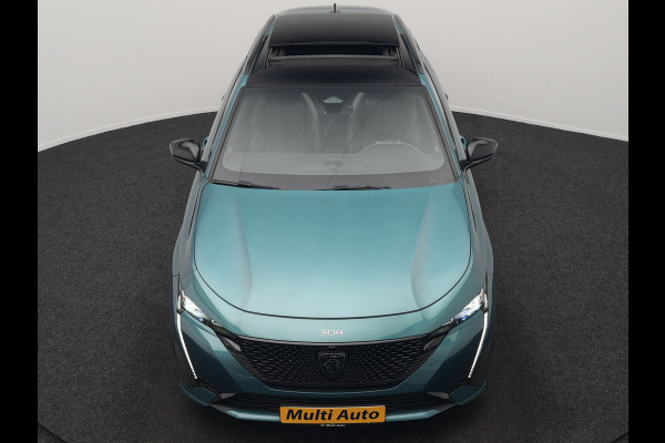 Peugeot 308 SW 1.6 GT Pack Business PHEV 225pk Dealer O.H. | Panodak | Adaptive Cruise | 360 Camera | Lederen Sportstoelen Massage & Memory | Focal Sound | Stoelen & Stuur Verwarmd | Sfeerverlichting | Apple Carplay | Keyless | Navigatie | DAB | Plug