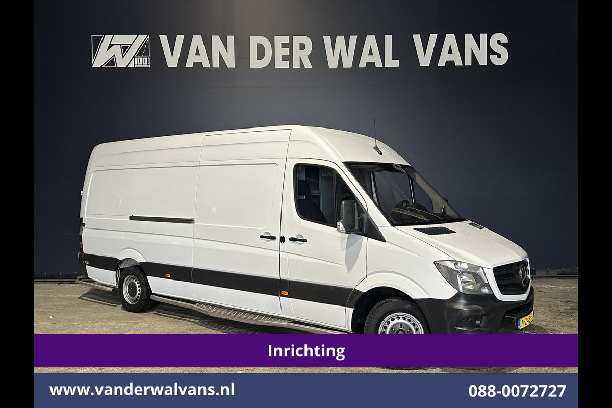 Mercedes-Benz Sprinter 311 CDI Automaat L3H2 *PostNL inrichting* Euro6 Camera | Schappen Doorloopdeur, 270 Gr. achterdeuren, Sidebars