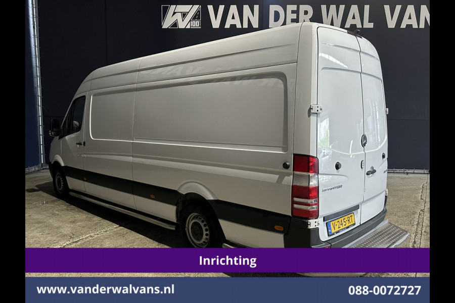 Mercedes-Benz Sprinter 311 CDI Automaat L3H2 *PostNL inrichting* Euro6 Camera | Schappen Doorloopdeur, 270 Gr. achterdeuren, Sidebars