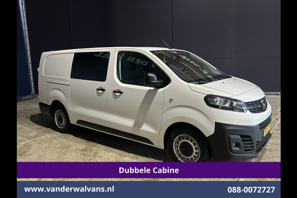 Opel Vivaro 2.0 CDTI 123pk L3H1 Dubbele Cabine Euro6 Airco | 6-Zits | Camera | 2500kg Trekhaak Parkeersensoren