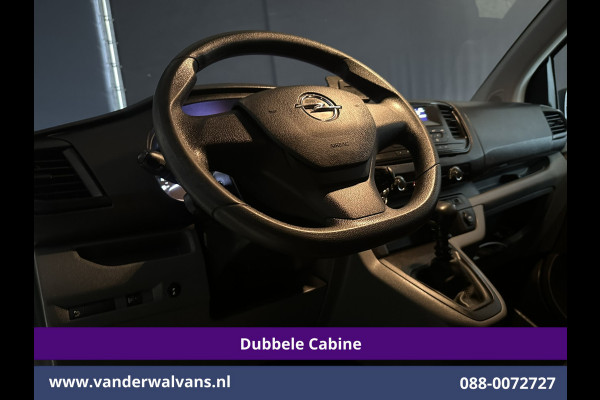 Opel Vivaro 2.0 CDTI 123pk L3H1 Dubbele Cabine Euro6 Airco | 6-Zits | Camera | 2500kg Trekhaak Parkeersensoren