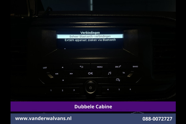 Opel Vivaro 2.0 CDTI 123pk L3H1 Dubbele Cabine Euro6 Airco | 6-Zits | Camera | 2500kg Trekhaak Parkeersensoren