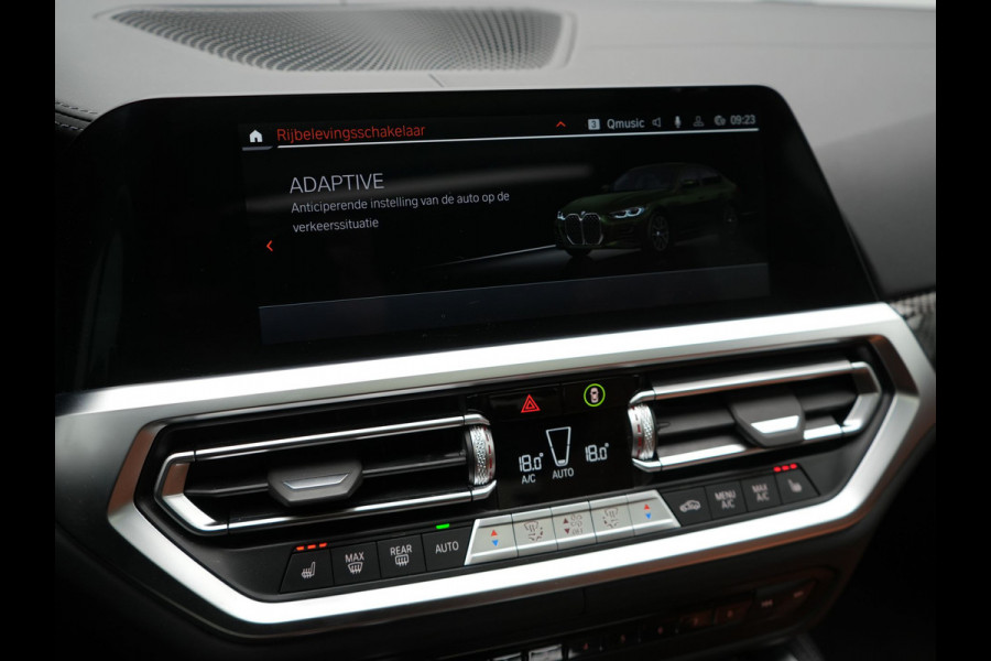 BMW 4 Serie Coupé 430i M Sport 245pk Dealer O.H Sanremo Green | Panodak | Lederen Competition Stoelen Memory & Verwarmd | Adaptive Onderstel | 360 Camera | Harman & Kardon | 19" L.M | Carbon | Apple Carplay | Navigatie | Blis | Virtual | DAB |