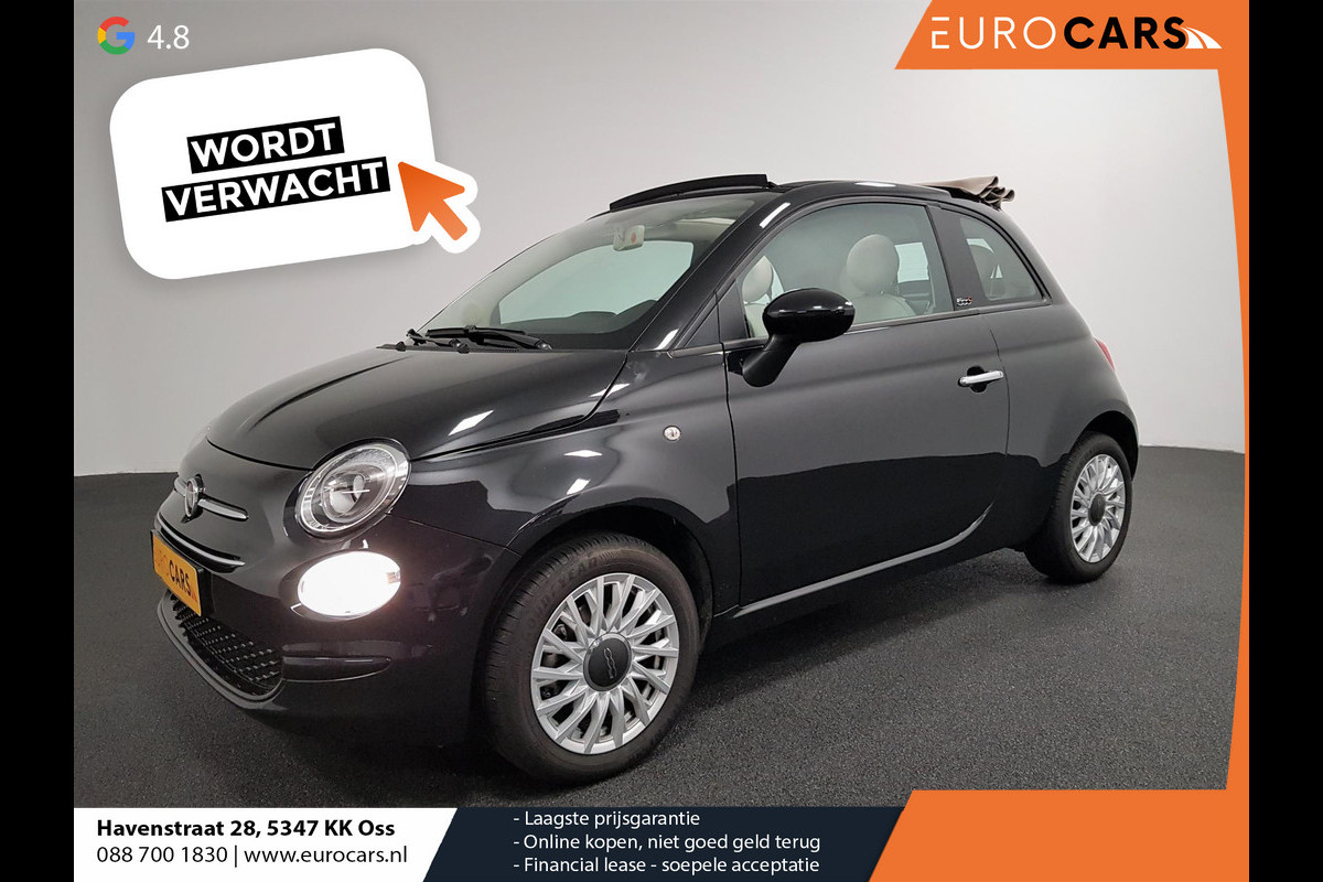 Fiat 500C 1.0 Hybrid Lounge + | Navigatie | Climate Control | Cruise Control | DAB | Parkeer Sensoren | Lichtmetalen velgen