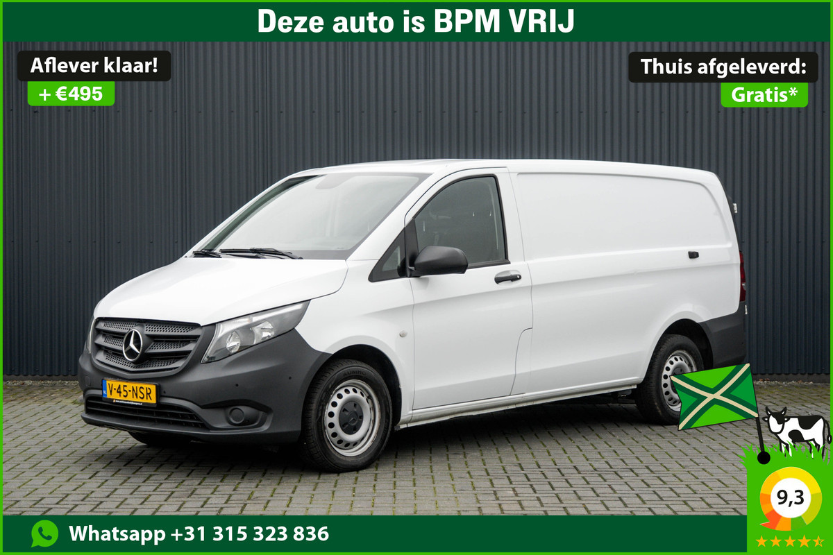 Mercedes-Benz Vito 116 CDI L2H1 | 160PK | Camera | Carplay | PDC | Cruise | Stoelverwarming | Airco