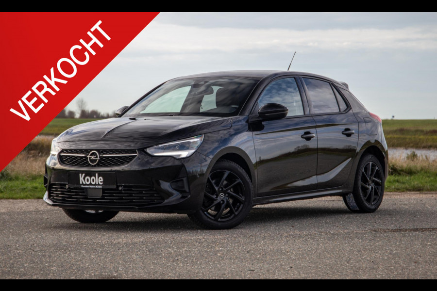Opel Corsa 1.2 Turbo GS BLACK LINE / APPLE CARPLAY / AUTOMAAT / 360 CAMERA / STOELVERWARMING