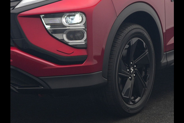 Mitsubishi Eclipse Cross 2.4 Black Edition Plug In Hybrid 188pk Dealer O.H. PHEV | Trekhaak Afn. | Adaptive Cruise | 360 Camera | Alcantara Sportstoelen & Stuur Verwarmd | Apple Carplay | Keyless | Blis | Navigatie | DAB |