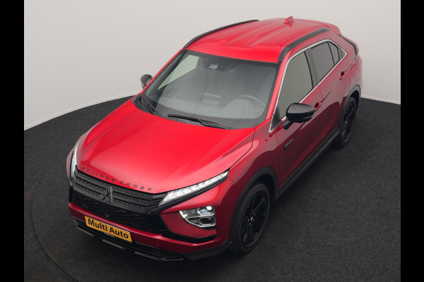 Mitsubishi Eclipse Cross 2.4 Black Edition Plug In Hybrid 188pk Dealer O.H. PHEV | Trekhaak Afn. | Adaptive Cruise | 360 Camera | Alcantara Sportstoelen & Stuur Verwarmd | Apple Carplay | Keyless | Blis | Navigatie | DAB |