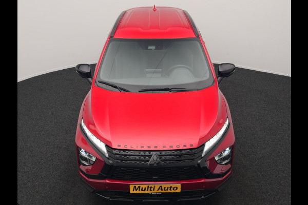 Mitsubishi Eclipse Cross 2.4 Black Edition Plug In Hybrid 188pk Dealer O.H. PHEV | Trekhaak Afn. | Adaptive Cruise | 360 Camera | Alcantara Sportstoelen & Stuur Verwarmd | Apple Carplay | Keyless | Blis | Navigatie | DAB |