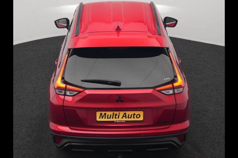 Mitsubishi Eclipse Cross 2.4 Black Edition Plug In Hybrid 188pk Dealer O.H. PHEV | Trekhaak Afn. | Adaptive Cruise | 360 Camera | Alcantara Sportstoelen & Stuur Verwarmd | Apple Carplay | Keyless | Blis | Navigatie | DAB |