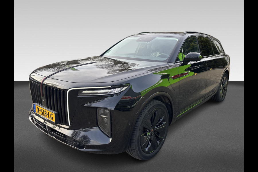 Hongqi E-HS9 President 99 kWh President 99 kWh 6-persoons Luchtvering-Panorama-dak Trekhaak Origineel NL-auto (geen import!)