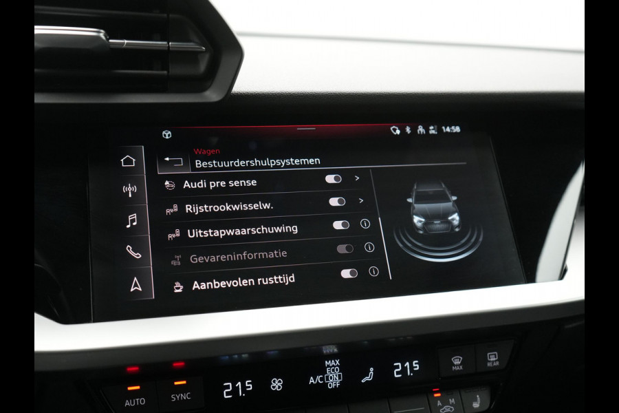 Audi A3 Sportback 40 e-tron Advance Sport PHEV 204pk Dealer O.H. | Panodak | Sportstoelen Verwarmd | Matrix LED | Keyless | Blis | Virtual Cockpit | Navigatie | DAB | Cruise Control | Plug In Hybrid |