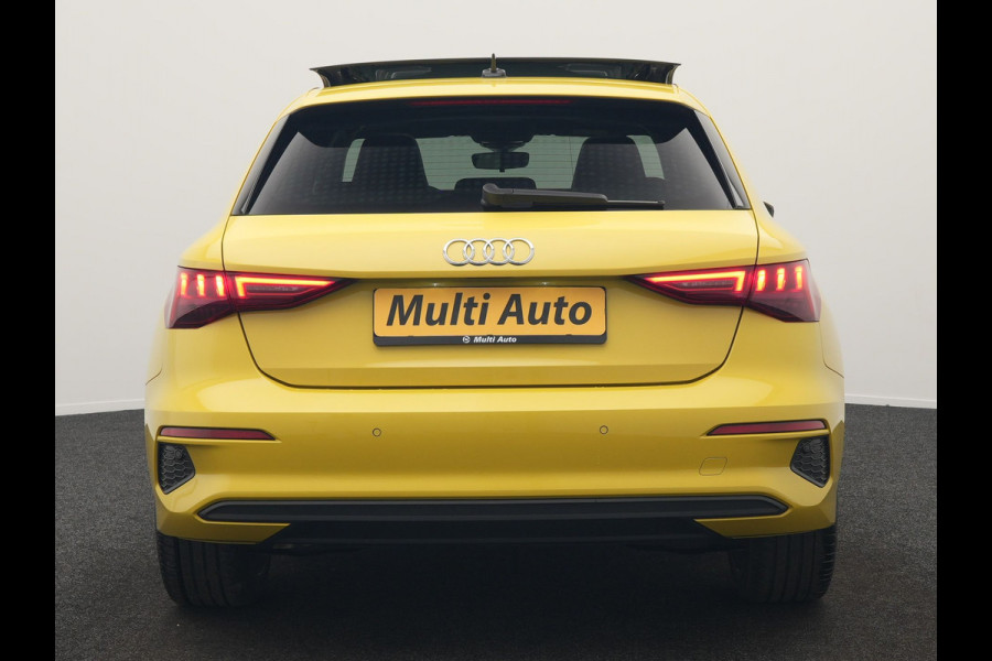 Audi A3 Sportback 40 e-tron Advance Sport PHEV 204pk Dealer O.H. | Panodak | Sportstoelen Verwarmd | Matrix LED | Keyless | Blis | Virtual Cockpit | Navigatie | DAB | Cruise Control | Plug In Hybrid |