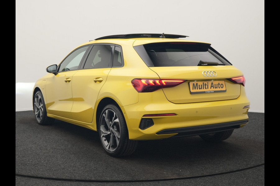 Audi A3 Sportback 40 e-tron Advance Sport PHEV 204pk Dealer O.H. | Panodak | Sportstoelen Verwarmd | Matrix LED | Keyless | Blis | Virtual Cockpit | Navigatie | DAB | Cruise Control | Plug In Hybrid |