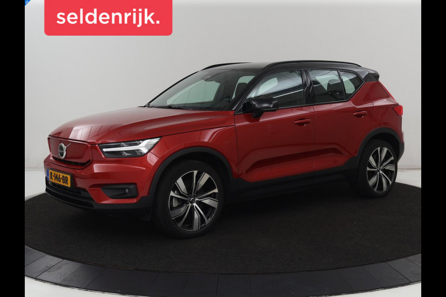 Volvo XC40 Recharge P8 AWD R-Design | SOH 92% | Stoel & stuurverwarming | Trekhaak | Warmtepomp | Leder/Alcantara | Carplay | Navigatie | Adaptive cruise | Keyless | Navigatie