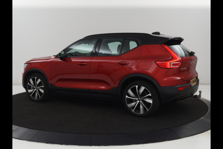 Volvo XC40 Recharge P8 AWD R-Design | SOH 92% | Stoel & stuurverwarming | Trekhaak | Warmtepomp | Leder/Alcantara | Carplay | Navigatie | Adaptive cruise | Keyless | Navigatie