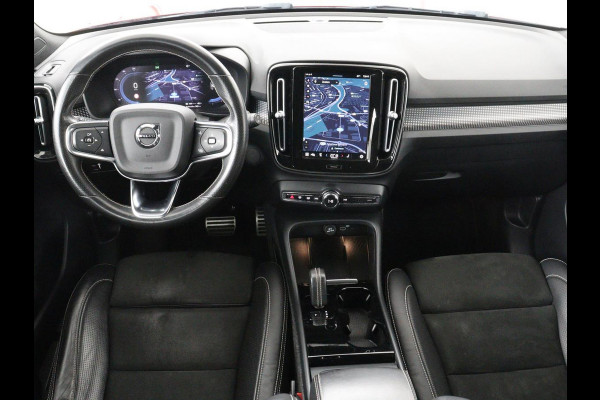 Volvo XC40 Recharge P8 AWD R-Design | SOH 92% | Stoel & stuurverwarming | Trekhaak | Warmtepomp | Leder/Alcantara | Carplay | Navigatie | Adaptive cruise | Keyless | Navigatie