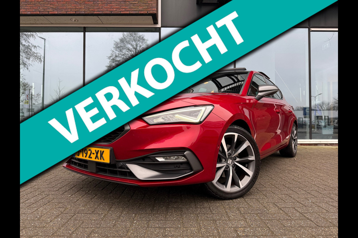 Seat Leon 1.5 TSI FR Launch Edition - Navi - Pano/schuifdak - Parkeerhulp - Org.NL