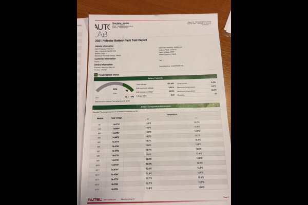 Polestar 2 Long Range Dual Motor ACC Full options Launch Edition 78kWh