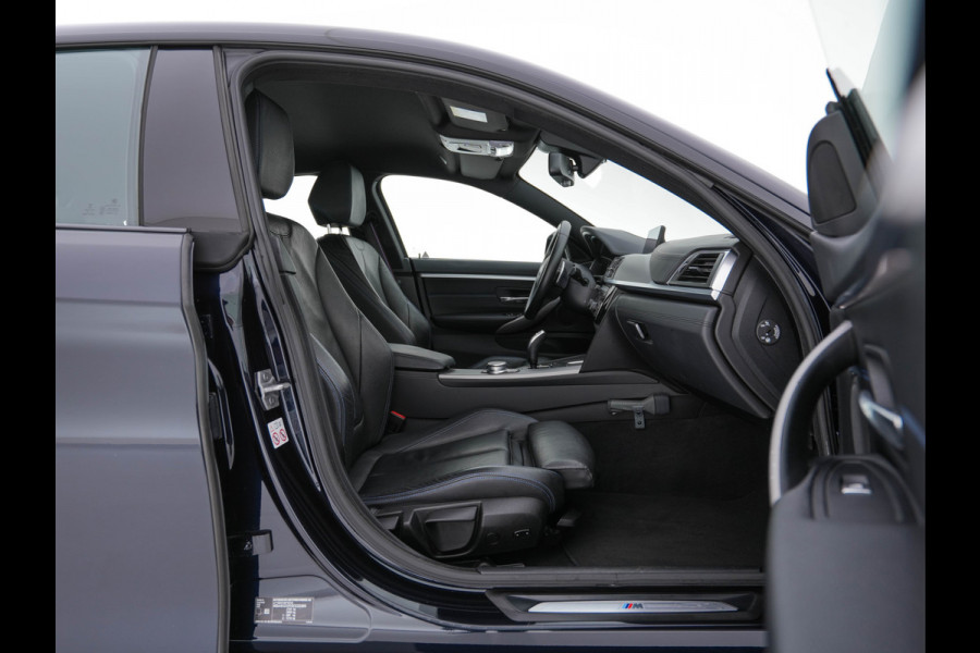 BMW 4 Serie Gran Coupé 420i M-Sportpack High Executive Edition (INCL-BTW) Aut. *LEATHER | FULL-LED | DIGI-COCKPIT | HIFI-SOUND | HEATED-SPORTSEATS | DAB+ | CAMERA | SHIFTPADDLES | PRIVACYGLASS | HEAD-UP | TOWBAR | KEYLESS | CARBON-INLAY | 19''ALU*
