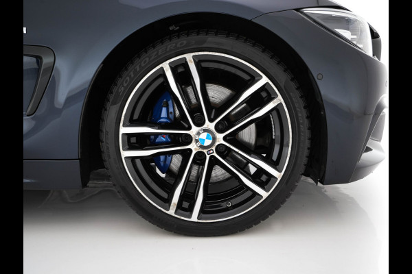 BMW 4 Serie Gran Coupé 420i M-Sportpack High Executive Edition (INCL-BTW) Aut. *LEATHER | FULL-LED | DIGI-COCKPIT | HIFI-SOUND | HEATED-SPORTSEATS | DAB+ | CAMERA | SHIFTPADDLES | PRIVACYGLASS | HEAD-UP | TOWBAR | KEYLESS | CARBON-INLAY | 19''ALU*