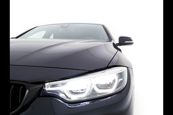BMW 4 Serie Gran Coupé 420i M-Sportpack High Executive Edition (INCL-BTW) Aut. *LEATHER | FULL-LED | DIGI-COCKPIT | HIFI-SOUND | HEATED-SPORTSEATS | DAB+ | CAMERA | SHIFTPADDLES | PRIVACYGLASS | HEAD-UP | TOWBAR | KEYLESS | CARBON-INLAY | 19''ALU*