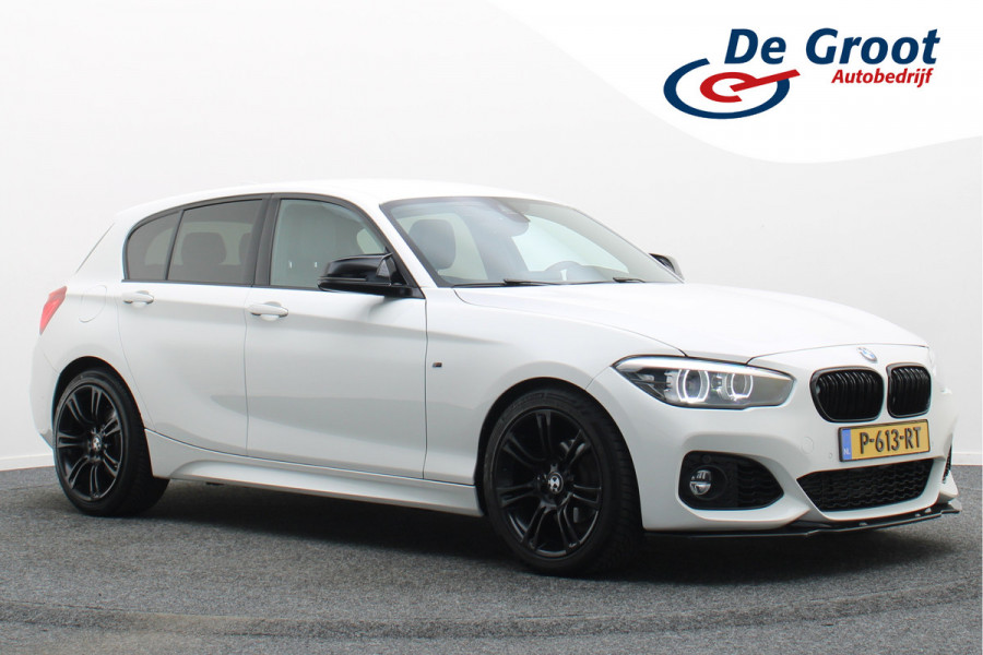 BMW 1-serie 118i Edition M Sport Shadow High Executive Automaat Leer, Navigatie, LED, Cruise, Stoelverwarming, 18"