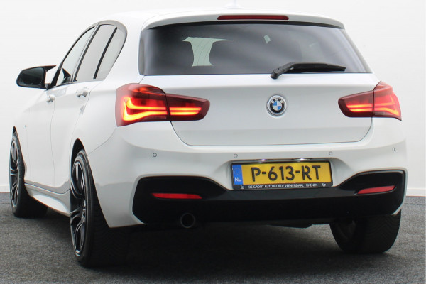 BMW 1-serie 118i Edition M Sport Shadow High Executive Automaat Leer, Navigatie, LED, Cruise, Stoelverwarming, 18"
