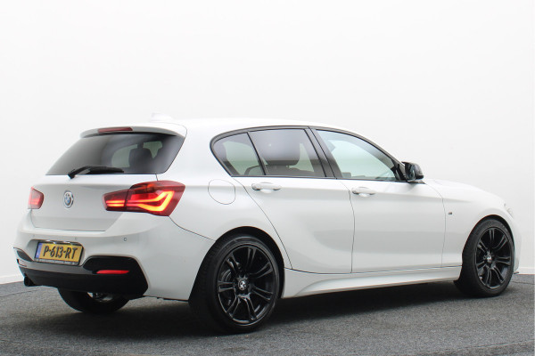 BMW 1-serie 118i Edition M Sport Shadow High Executive Automaat Leer, Navigatie, LED, Cruise, Stoelverwarming, 18"