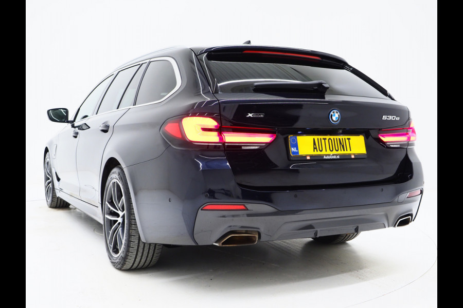 BMW 5 Serie Touring 530e xDrive M Sport | Panoramadak | Harman/Kardon | Leder | 360 | Adaptive Cruise | Trekhaak | Carplay
