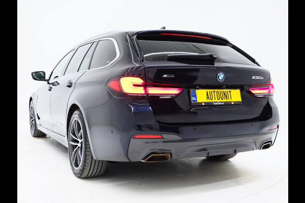 BMW 5 Serie Touring 530e xDrive M Sport | Panoramadak | Harman/Kardon | Leder | 360 | Adaptive Cruise | Trekhaak | Carplay