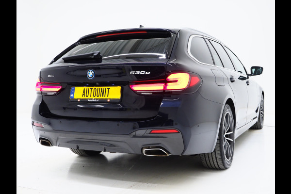 BMW 5 Serie Touring 530e xDrive M Sport | Panoramadak | Harman/Kardon | Leder | 360 | Adaptive Cruise | Trekhaak | Carplay