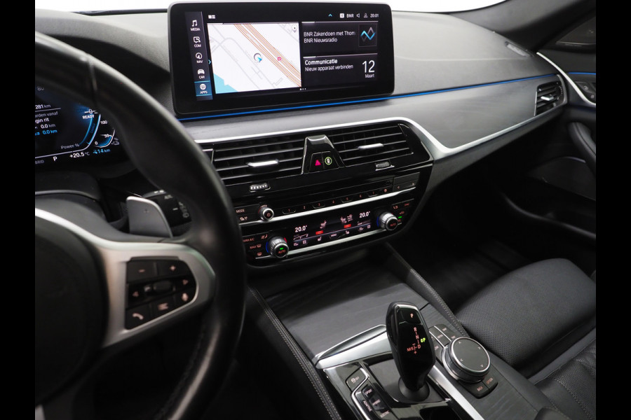BMW 5 Serie Touring 530e xDrive M Sport | Panoramadak | Harman/Kardon | Leder | 360 | Adaptive Cruise | Trekhaak | Carplay