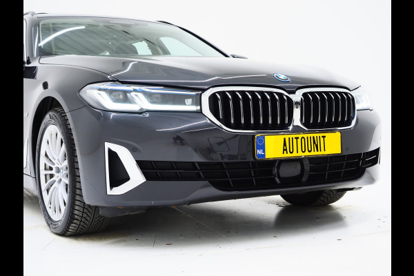 BMW 5 Serie Touring 530e xDrive | Panoramdak | Laser LED |Trekhaak | Leder | HUD | Keyless | Adaptive Cruise | Carplay