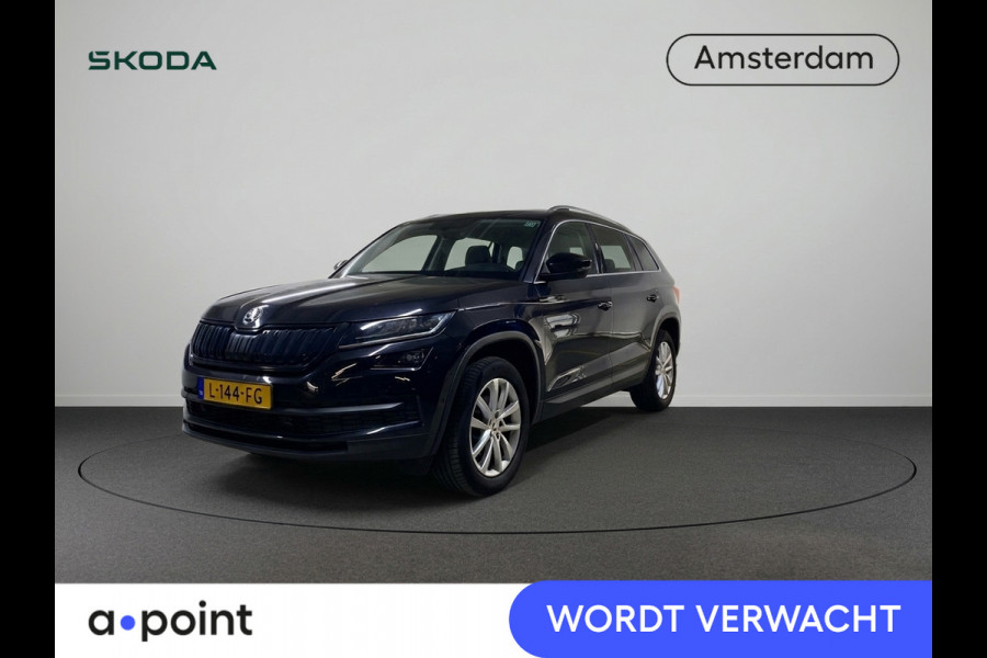 Škoda Kodiaq 1.5 TSI Business Edition Plus 150 pk Automaat (DSG) | Navigatie | Parkeersensoren (Park assist) | Rondomzicht camera | Lederen bekleding | Stoelverwarming v/a |