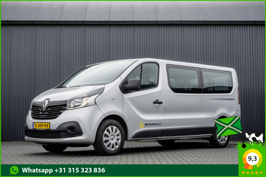 Renault Trafic Passenger **1.6dCi 9-Pers L2H1 | Incl. BPM, BTW vrij | R-Link | Navi | Airco | Cruise | PDC | MF Stuur | Start / Stop**