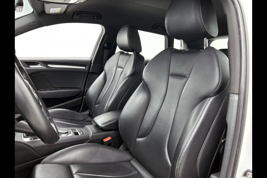 Audi A3 Sportback 1.5 TFSI CoD Sport S Line Edition(NL-auto, Goed onderH, NAvi, StoelV, Leder, Parkeersensoren V+A, Keyless, Etc)