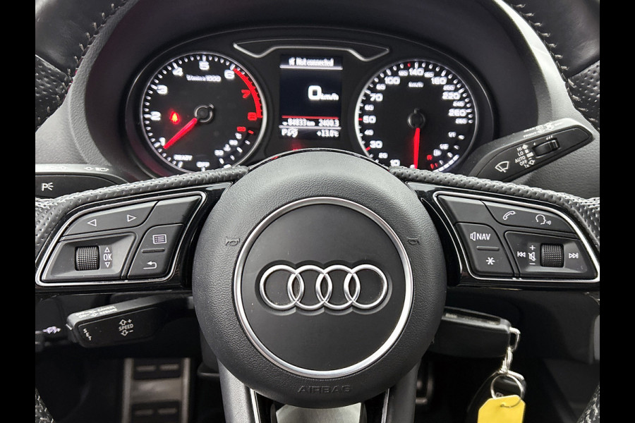 Audi A3 Sportback 1.5 TFSI CoD Sport S Line Edition(NL-auto, Goed onderH, NAvi, StoelV, Leder, Parkeersensoren V+A, Keyless, Etc)