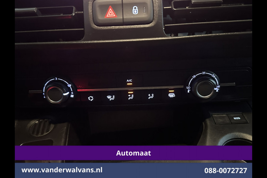 Citroën Berlingo 1.5 BlueHDI 131pk Automaat L1H1 Euro6 Airco | 2x Zijdeur | Camera | Navigatie | Apple Carplay Android Auto, Cruisecontrol, Parkeersensoren
