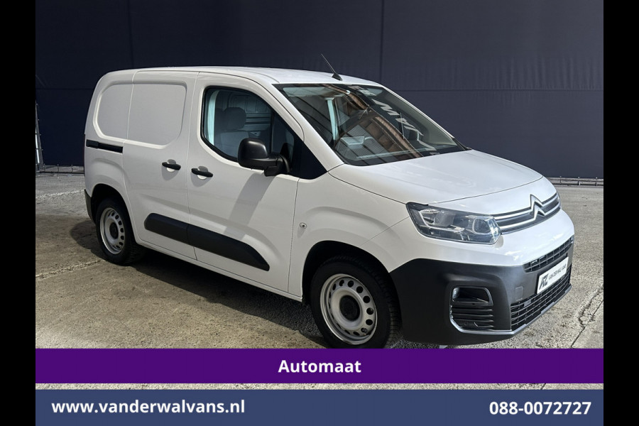 Citroën Berlingo 1.5 BlueHDI 131pk Automaat L1H1 Euro6 Airco | 2x Zijdeur | Camera | Navigatie | Apple Carplay Android Auto, Cruisecontrol, Parkeersensoren