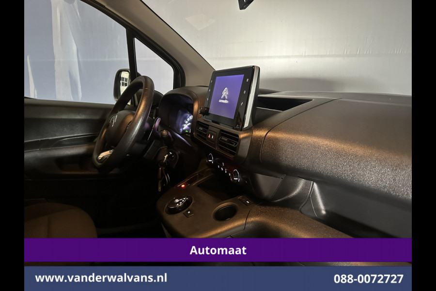 Citroën Berlingo 1.5 BlueHDI 131pk Automaat L1H1 Euro6 Airco | 2x Zijdeur | Camera | Navigatie | Apple Carplay Android Auto, Cruisecontrol, Parkeersensoren