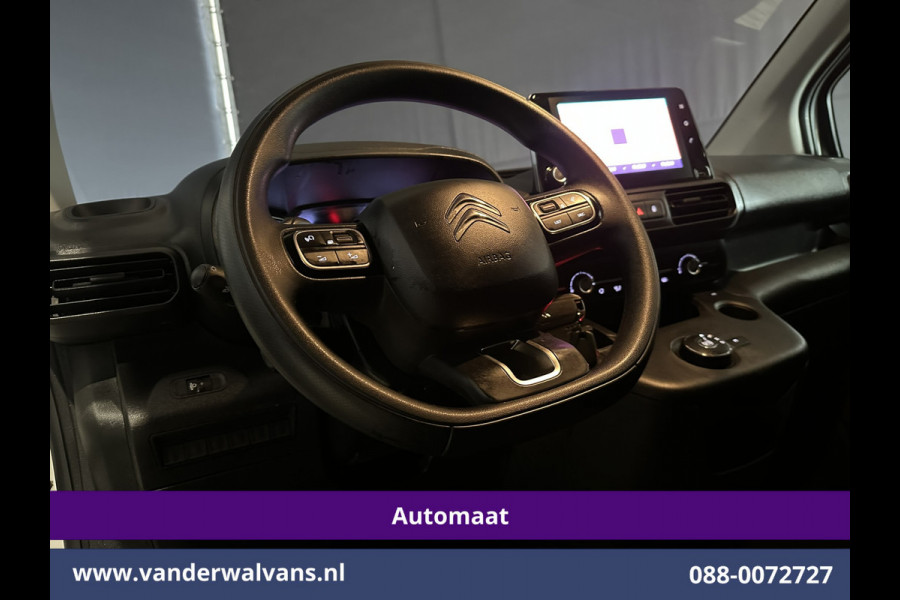 Citroën Berlingo 1.5 BlueHDI 131pk Automaat L1H1 Euro6 Airco | 2x Zijdeur | Camera | Navigatie | Apple Carplay Android Auto, Cruisecontrol, Parkeersensoren