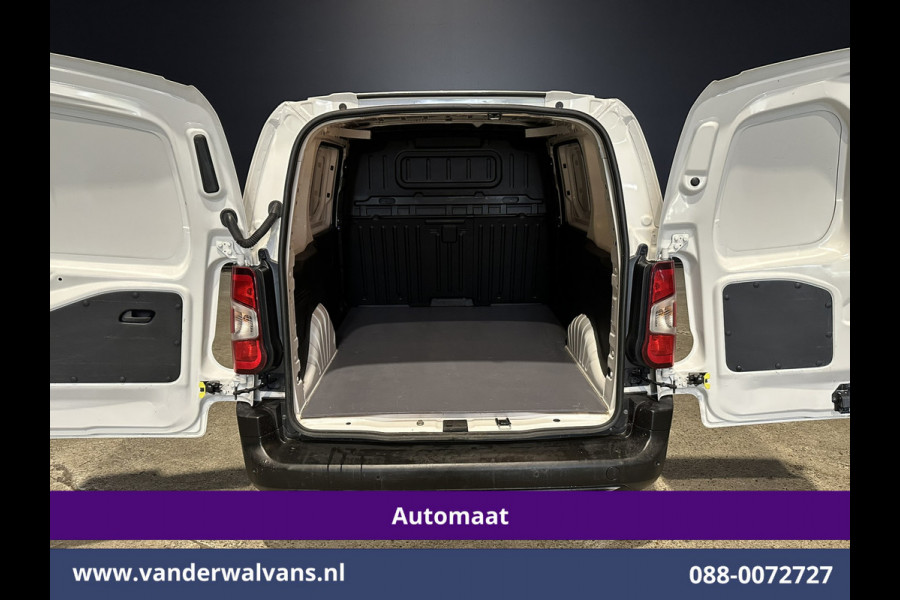 Citroën Berlingo 1.5 BlueHDI 131pk Automaat L1H1 Euro6 Airco | 2x Zijdeur | Camera | Navigatie | Apple Carplay Android Auto, Cruisecontrol, Parkeersensoren