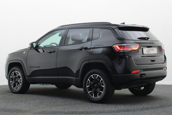 Jeep Compass 4xe 240 Plug-in Hybrid Electric Trailhawk Leder/Stof, Camera, ACC, Apple Carplay, Virtual Cockpit, PDC, 17''