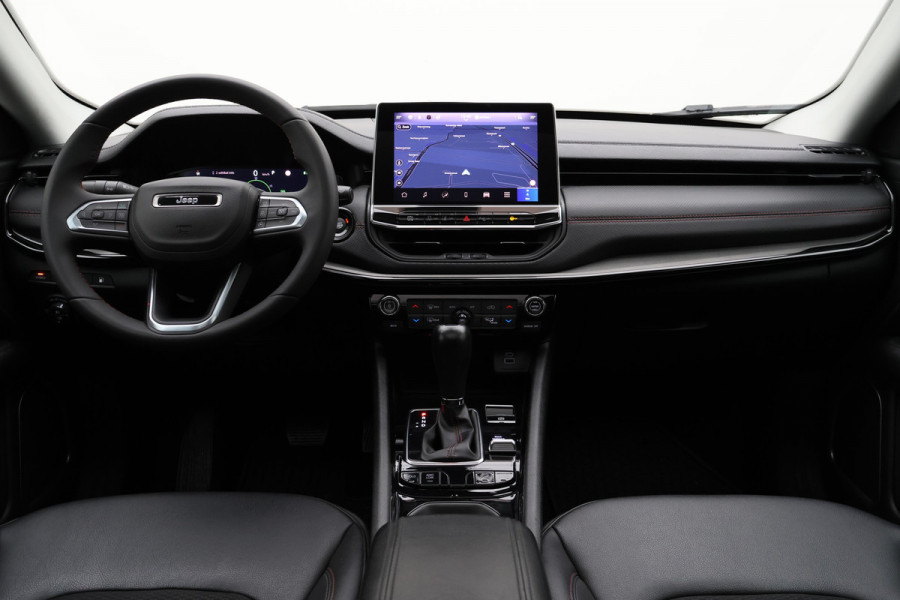 Jeep Compass 4xe 240 Plug-in Hybrid Electric Trailhawk Leder/Stof, Camera, ACC, Apple Carplay, Virtual Cockpit, PDC, 17''